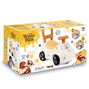 Masinuta Winnie Puuh 2-in-1 pentru copii - Rutscher si Lauflernwagen cu lenker, 10 luni - Img 7