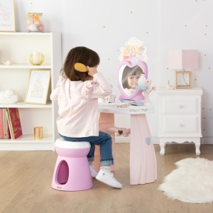Masuta de Coafura Smoby Disney Princess, din materiale sigure, usor de transportat - Img 5