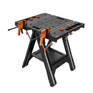 Masuta de lucru multifunctionala WORX Pegasus WX051, capacitate 450 kg, compacta