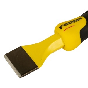 Meisel pentru zidari Stanley FatMax 45mm, cu maner de protectie, otel crom-vanadiu - Img 2