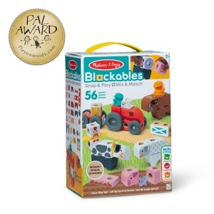 Melissa Doug Blockables Set Ferma 56 Piese Constructie Creativa FSC - Img 3