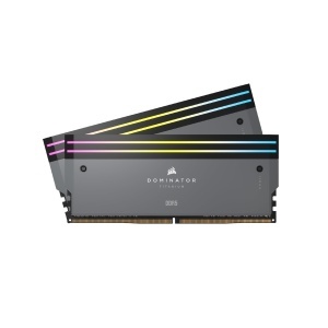 Memorie RAM DDR5 CORSAIR DOMINATOR TITANIUM 32GB (2x16GB) 6000MHz CL30 RGB Gri