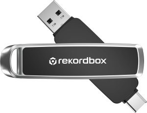 Memorie USB SanDisk DJ Flash Drive, 512GB, USB 3.2 Gen 2, Dual Drive USB-C/USB-A, Optimizat pentru Pioneer DJ & AlphaTheta, Black