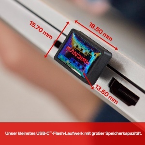 Memorie USB Sandisk Extreme Fit 1 TB, viteza 400 MBs, USB-C - Img 7