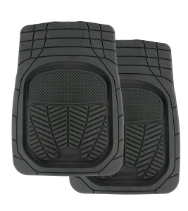 MICHELIN 009079 Covorase frontale din cauciuc, 3D, set de 2, negru