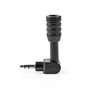 Microfon cablat Nedis MICMJ100BK, mini, 3,5 mm, negru