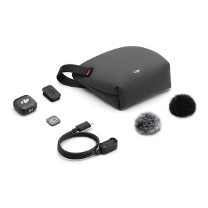 Microfon wireless DJI Mic 3, 2 transmitatoare, 1 receptor, adaptare la diverse dispozitive - Img 4