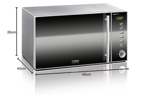 Microunde Caso MG20 cu Grill 20L 800W Design din inox - Img 7