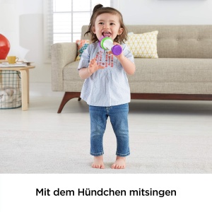 Mikrofon de invatare Fisher-Price FBP32 cu lumini colorate, pentru 18 luni - Img 4