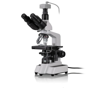 Mikroscop trinocular Bresser Researcher 40x-1000x cu LED si Kreuztisch - Img 2