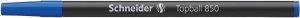 Mine pentru stilou Schneider Topball 850, 0,5 mm, 10 bucati, culoare albastra - Img 2