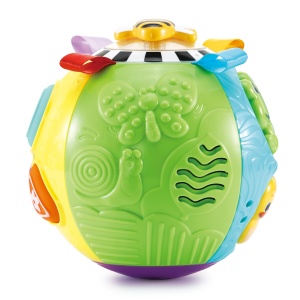 Minge de joc VTech Baby - Babys Entdeckerball, 5 suprafete, 6-36 luni - Img 4