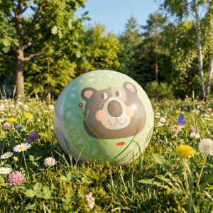 Minge pentru copii HABA Wald 14 cm, design animale, usoara, pentru interior si exterior - Img 3