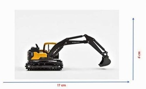Mini Excavator Volvo EC 140, 150, Culoare Galbena - Img 8