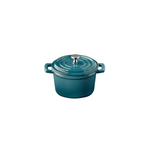 Mini-Topf APS 88332 0,35L Gusseisen Emailliert Turcoaz - Img 1