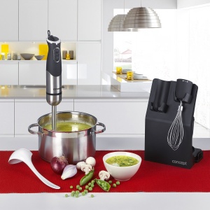Mixer de mana Concept TM4735, 800 W, cu accesorii, negru - Img 4