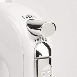 Mixer de mana Girmi SB04 150W 5 viteze Turbo accesorii inox Alb - Img 4