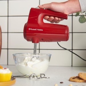 Mixer de mana Russell Hobbs Desire 27152-56 350W 5 trepte viteza Rosu - Img 3