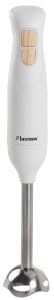 Mixer vertical Bestron ASM600NH 600W Alb cu detalii imitatie lemn 2 trepte viteza