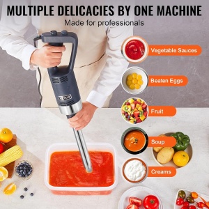 Mixer vertical VEVOR HB6089-UL, 500 W, 40,64 cm, cu viteza variabila - Img 6