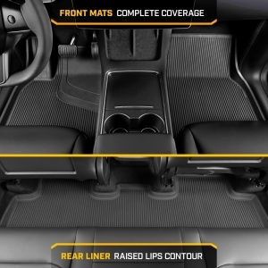 Mocheta 3D Cat JustFit pentru Tesla Model Y 2020-2024, Protectie All-Weather, Design Elegant - Img 5