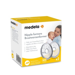 Modelatoare de sfarcuri Medela - Modeleaza sfarcurile inversate sau plate in pregatirea pentru alaptare - Fara BPA - Marime unica pentru toate mamele  - Img 2
