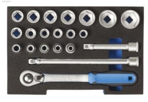 Modul de spuma Gedore EI-1100 CT1-19 pentru L-BOXX 136, 12, gol