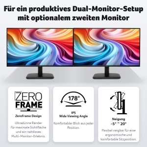 Monitor Acer EK241YG 24 inch Full HD, IPS, 120Hz - Img 6