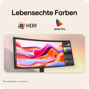 Monitor Curbat LG UltraWide 34U640B-B 34 inch UWQHD, 144Hz, USB-C - Img 4