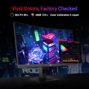 Monitor Gaming ASUS ROG Strix XG27WCS 27 inch Curbat WQHD 180Hz USB-C HDR - Img 3