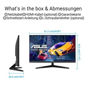 Monitor gaming ASUS VY279HGR 27 inch Full HD 120Hz IPS Adaptive Sync - Img 7
