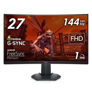 Monitor Gaming Curbat Dell S2721HGFA 27 inch Full HD 144Hz Negru