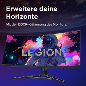Monitor Gaming Curbat Lenovo Legion R34w-30, 34, UWQHD, 180Hz, Negru - Img 2
