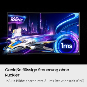 Monitor Gaming Curbat Samsung Odyssey G75F, 37 Zoll, 4K UHD, 165 Hz - Img 8