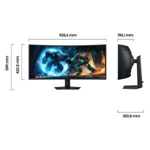 Monitor Gaming Curbat Samsung Odyssey G75F, 40 inch, 5K UHD, 180 Hz, 1 ms - Img 5