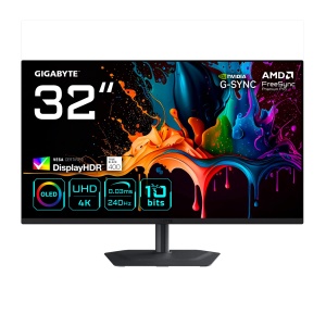 Monitor Gaming Gigabyte MO27U2, 27 inch, 4K UHD, 240Hz, OLED