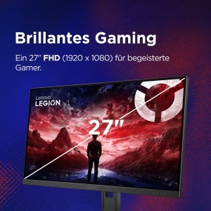 Monitor Gaming Lenovo Legion 27-10, 27 Full HD, 240Hz, Negru - Img 2