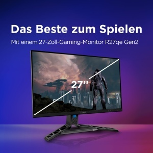 Monitor Gaming Lenovo Legion R27qe Gen 2, 27, QHD, 200 Hz, Negru - Img 5
