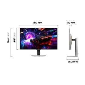 Monitor Gaming Samsung Odyssey OLED G81SF, 32 inch, 4K UHD, 240Hz - Img 2