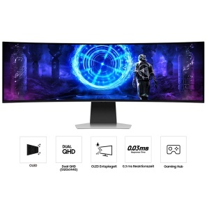 Monitor Gaming Samsung Odyssey OLED G9, 49 inch, Dual QHD, 240 Hz - Img 4