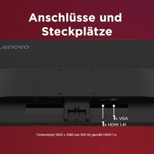Monitor Lenovo L27-41 27 inch Full HD 100Hz IPS Raven Black - Img 10