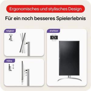 Monitor LG 27UP650K-W, 27 inch, 4K UHD, IPS, DisplayHDR 400, Alb - Img 7