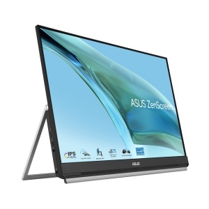 Monitor portabil ASUS ZenScreen MB249C 24 inch Full HD USB-C HDMI Negru
