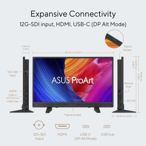 Monitor profesional ASUS ProArt PA16USV 156 inch 4K UHD HDR10 IPS - Img 5