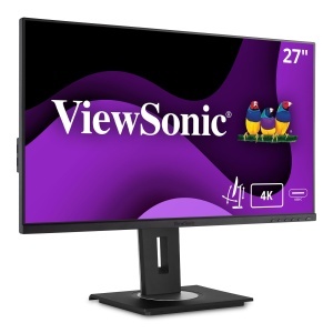 Monitor Viewsonic VG2756-4K 68,6 cm (27 inch) 4K UHD, IPS, USB-C, Negru