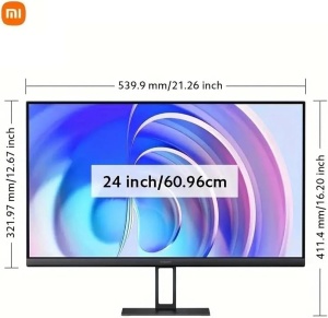 Monitor Xiaomi A24i 24 inch Full HD IPS, 100Hz, 250nits, Negru - Img 8
