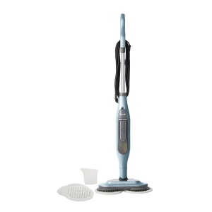 Mop cu aburi Shark S6002UK, 2 seturi de pad-uri rotative, 8 m cablu, albastru