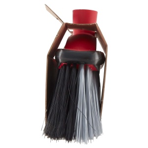 Mop cu maner Vileda 2-in-1 Classica, cu perii pentru praf si par, gri - Img 4