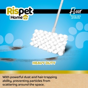 Mop cu microfibra RISPET Floor, 3D, 10 bucati, pentru toate tipurile de suprafete - Img 5