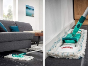 Mop pentru pardoseli Leifheit Profi XL Cotton Plus, 140 cm, cu sistem Click, pentru gresie si piatra - Img 5